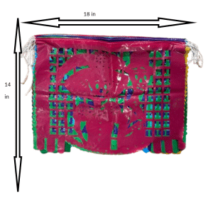 Plastico Picado Dia de Muertos