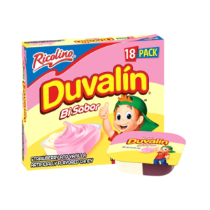 Ricolino Duvalin Strawberry-Vanilla 18pc