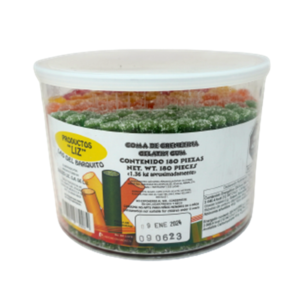 Dulces Liz Vela Goma De Agua 180pc