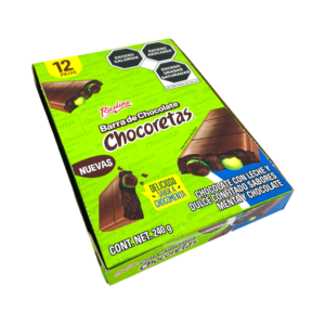 Ricolino Chocoretas Barra 12pc