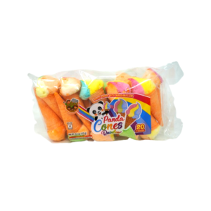 Safari Panda Cone Rainbow 20pc