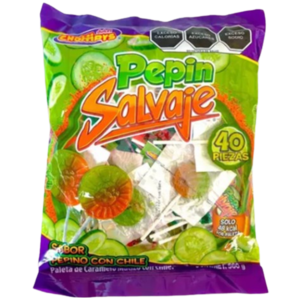 Dulces Chompys Pepin Salvaje 40pc
