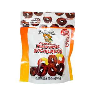 La Helada Gummy Peach Rings Bag 12.42oz