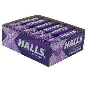 Halls Mora Azul 12pc
